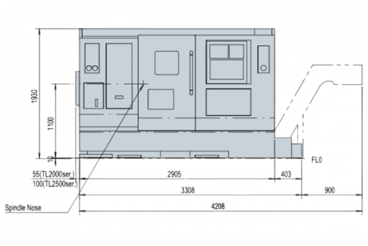 Токарный обрабатывающий центр с ЧПУ PUMA TL2000/TL2500 изображение